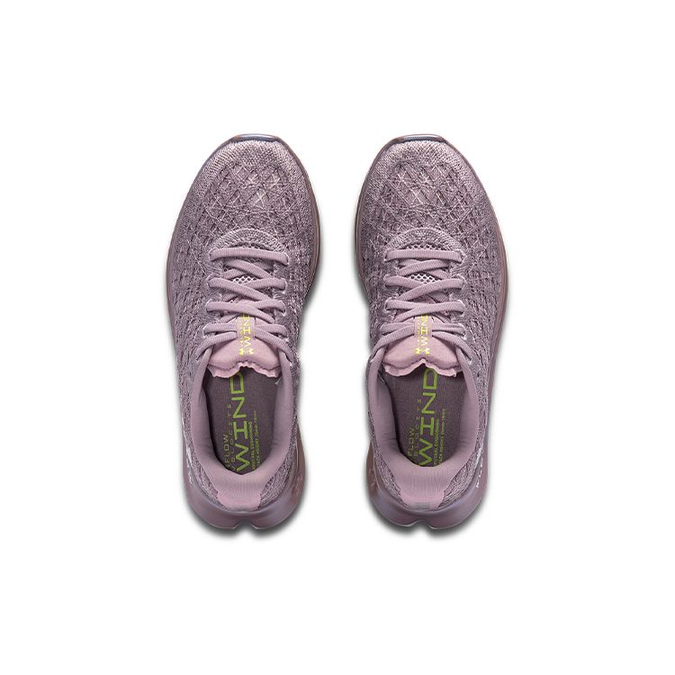 Under Armour Flow Velociti Wind Lightweight Comfortable Fabric Synthetic Leather Low Top Casual Running Shoes Women sneaker Gray 3025222-600