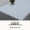 Plaid Cotton Linen Tablecloth, Throw Pillow, Cushion, and Pillowcase Fabric