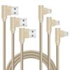 90 Degree USB Lightning Cable Cord Game Wire for 14 13 12 11 X XS XR XS Max 8 7 SE Ipad Fast Charging 3m