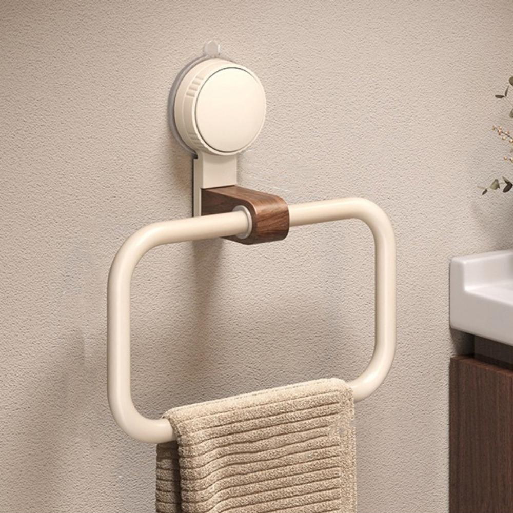 No Drilling Suction Cup Towel Rack Medieval Style Towel Hanging Rack Kitchen