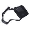 Soft Fabric Dog Mouth Cover with Side Strap and Front Air Panel for Training Routine and Public Daily Use Support