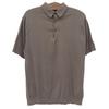 JOHN SMEDLEY Excellent Condition Sea Island Cotton Knit Polo Shirt, Men's, Brown, Size L Tops L BrownUsed