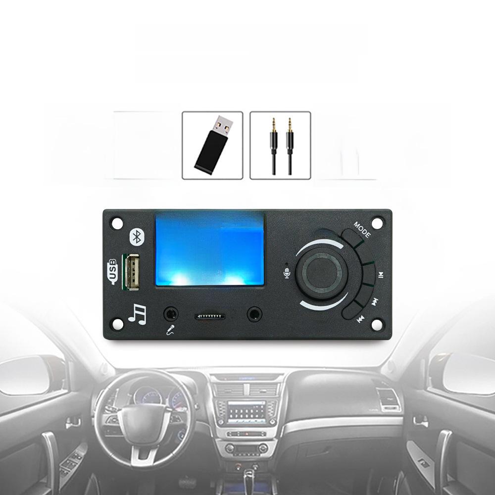 JQ Bluetooth MP3 Decoding Board with LCD Screen for DIY Car Audio Amplifiers