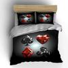 Crystal Card Suit Patterns Bedding Duvet Cover Set Duvet Cover Pillowcases  (1*Duvet Cover 2*Pillowcases, Without Duvet Insert)