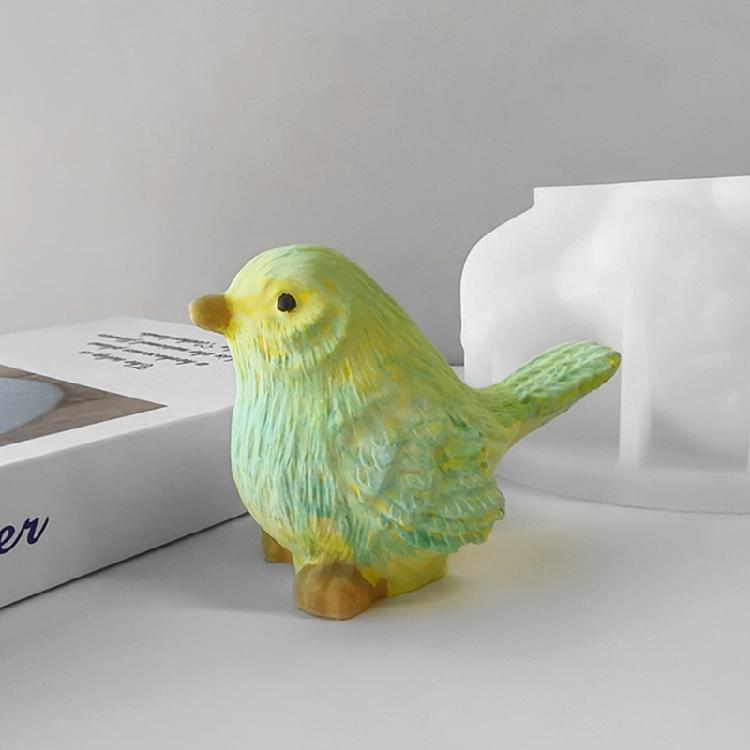 Drop Glue Aromatherapy Gypsum Little Bird Nest Ornaments Pendant Silicone Mold