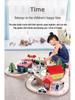 70-Piece Wooden Train Track Set for Ages 2-7: Interactive Educational Toy