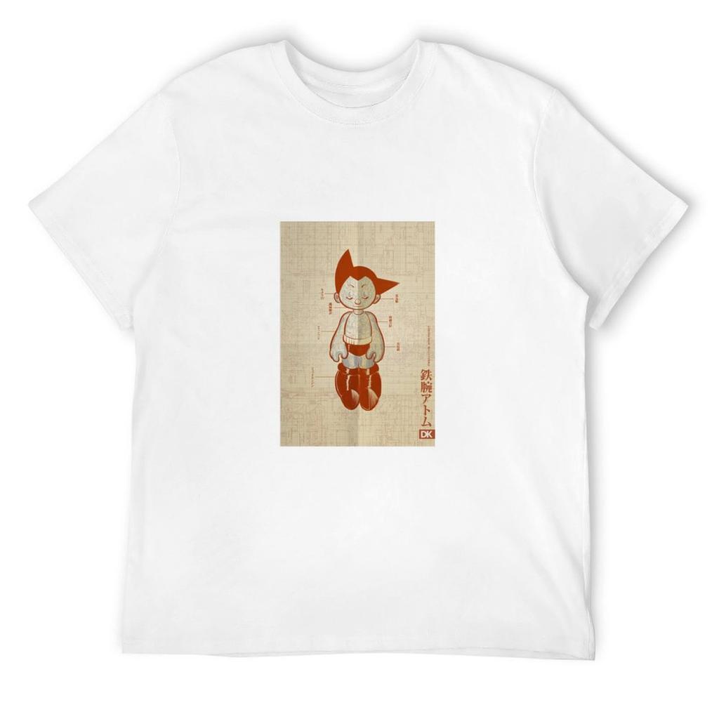 Astro Boy Langarmshirt Rapper Grafik-T-Shirts Shirts Grafik Maßgeschneiderte Herren Unifarbene T-Shirts