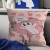 Cute Esther Bunny Rabbit Pillow Gift Home Office Decoration Pillow Bedroom Sofa Car Cushion CoverPillow Case