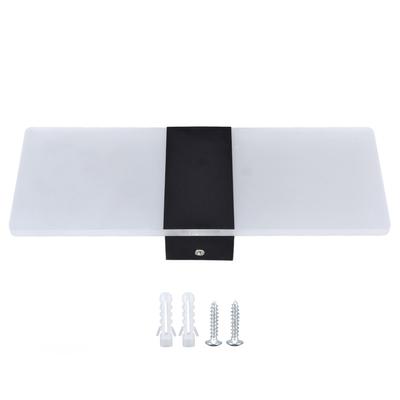 LED Wandleuchte 6W Acryl Wandleuchte 360 Grad Leuchtend Hohe Helligkeit Konservierend Up Down Lichter für
