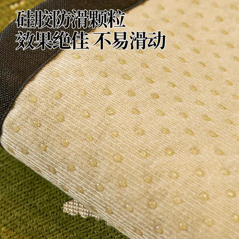 Four Seasons Universal Non-slip Straight Type Sofa Cover High-grade Chenille Sofa Cushion Black Edge Jacquard Sofa Cushion Suit