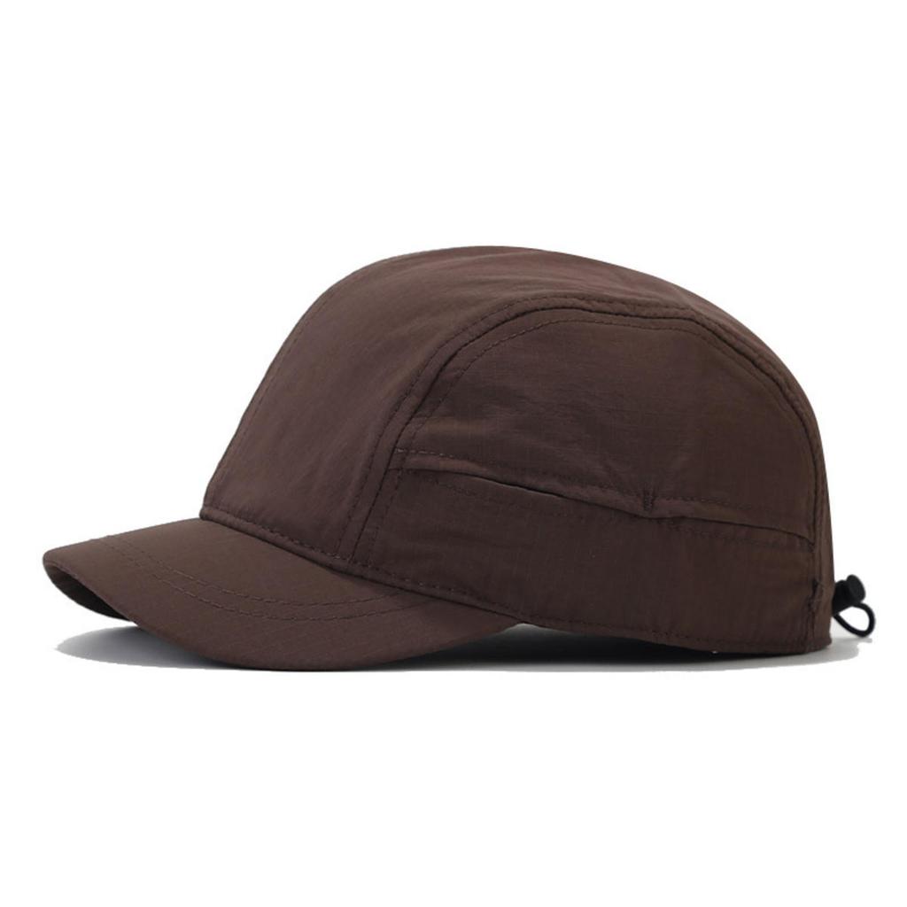 Baseball Caps Cotton Adjustable Sun Protection Quick Dry Sunscreen Hats Short Brim Hip Hop Golf Dad Hat Snapback Caps