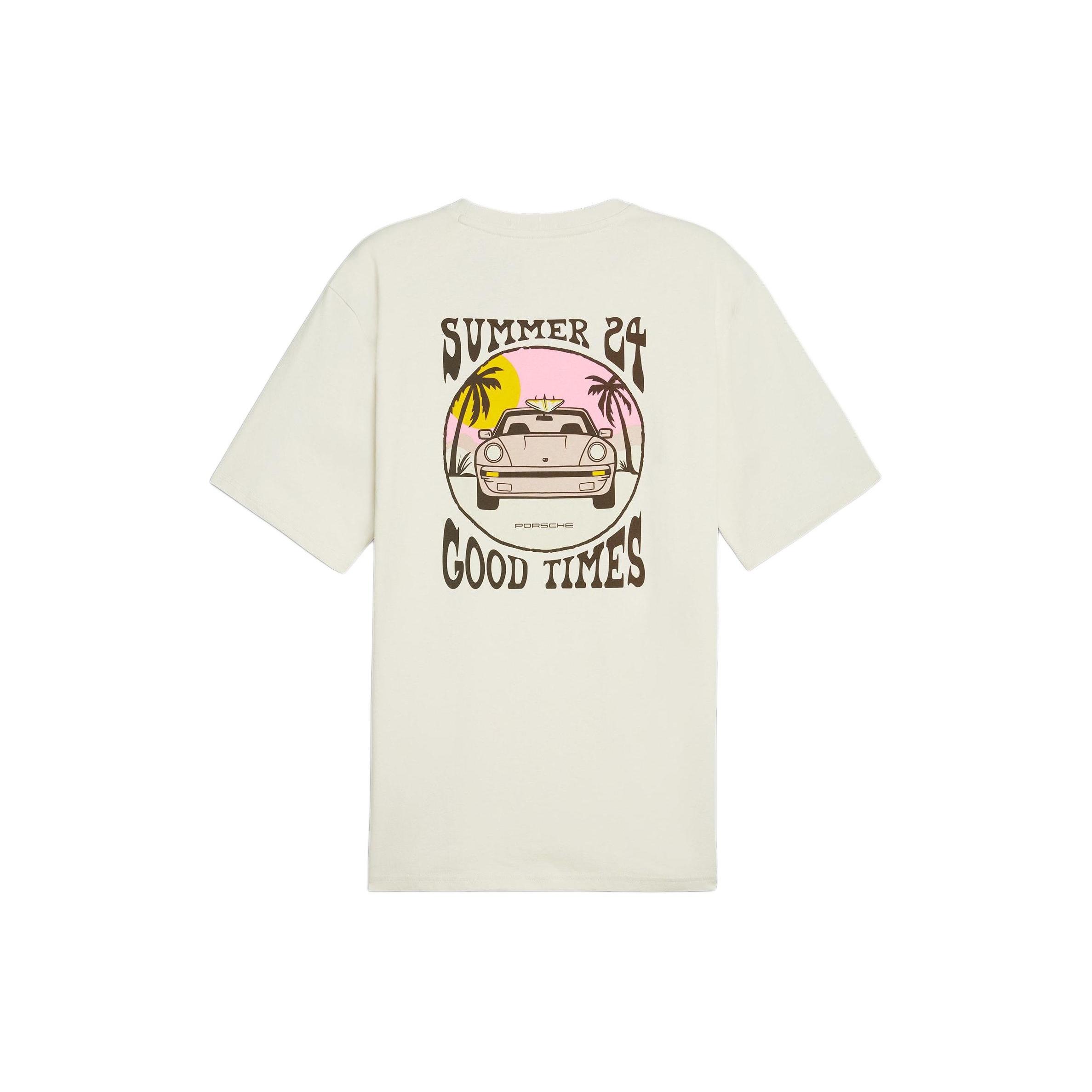 PUMA Porsche Legacy Crews Go Summer T-shirt  Alpine Snow  Men s 624570-02 M