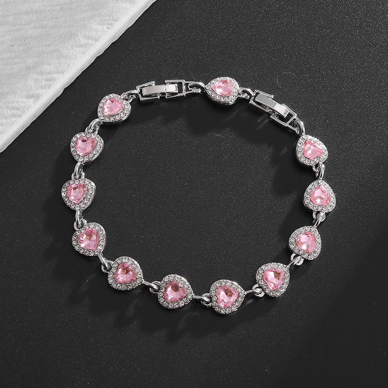 Fashionable and Exquisite Shiny Zircon Sunflower Bracelet Women's Trendy Dinner Party Jewelry Girls Gift