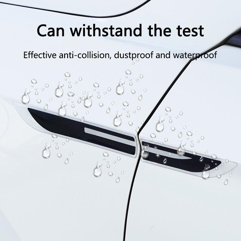 Car Side Sticker Auto Decorative Bumper Leaf Plate Door Decal For BMW 1 3 5 7 series X1 X2 X3 X5 X6 G30 G20 G11 G12 F40 E30 E39