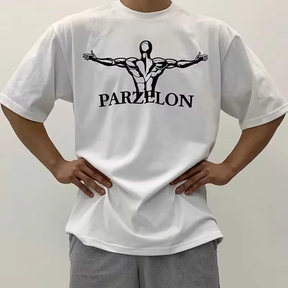 

Европейская и американская высококачественная летняя хлопковая мужская футболка, футболка для спортзала, спортивный топ, футболка оверсайз для занятий спортом на открытом воздухе XXXXXL белый