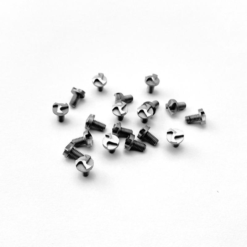 Customized M2.5 Windmill Head Screws for DIY Folding Knife Modification Accessories Stainless Steel Knife Handle Screws-4pieces