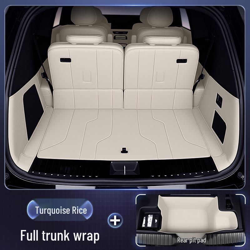 Diepblauw S09 Kofferbakmat voor Model 2025: Volledige Dekking Auto Interieur Accessoires