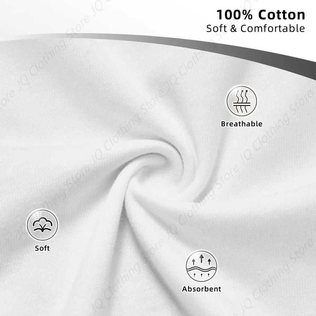 Men Negative Illusion Photographic Print T Shirts Black Myth Wukong Pure Cotton Clothing Cool Short Sleeve Round Neck