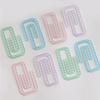 Candy Color Ledger Bookmark Creative Reading Bookmarks Cute Striped Bookmark  Readers
