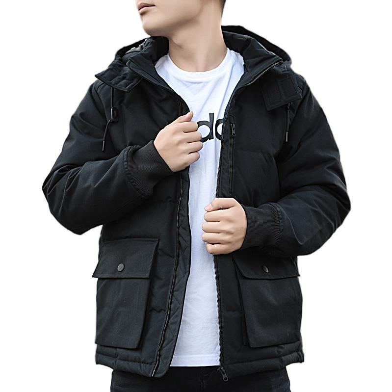 Converse Down Mid Jacket Asia Sizing 'Black' Men's 10019986-A02