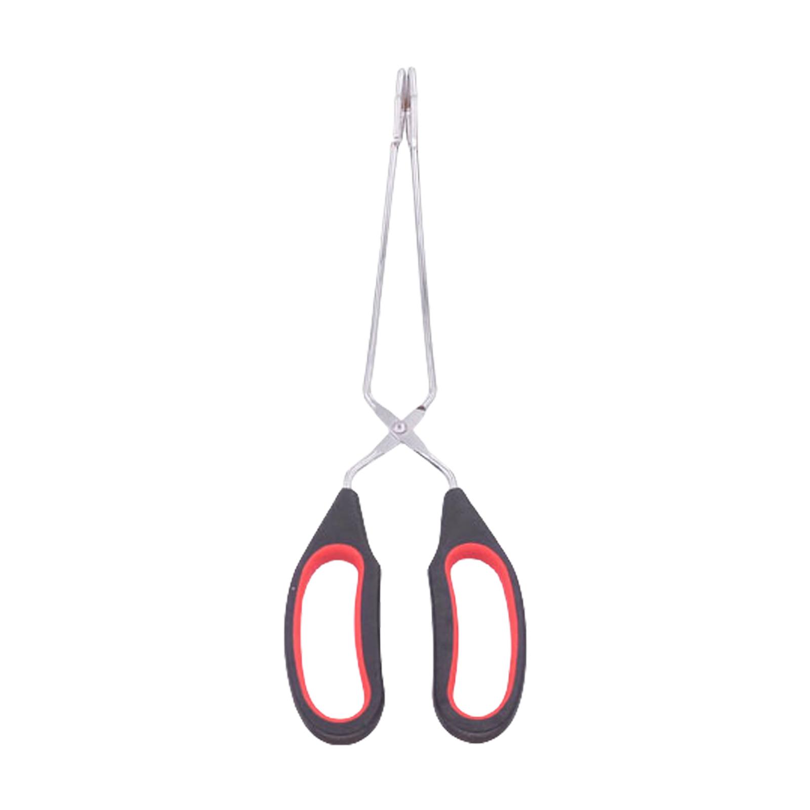 

Barbecue Tong for Outdoor Cooking Use Heat Resistant BBQ Baking Clip with Long Handle Kitchen Cooking Accessories M