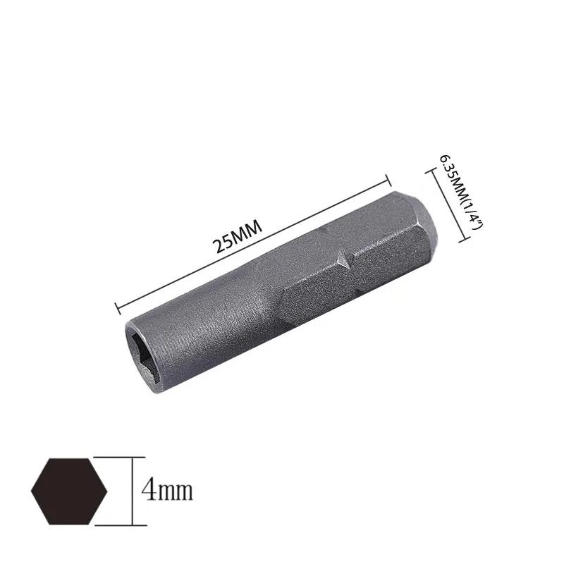

6,35 мм 1/4 шестигранный хвостовик адаптер вставка бит адаптер гнездо адаптер держатель к системе 4 мм шестигранный хвостовик электрический отвертка инструмент