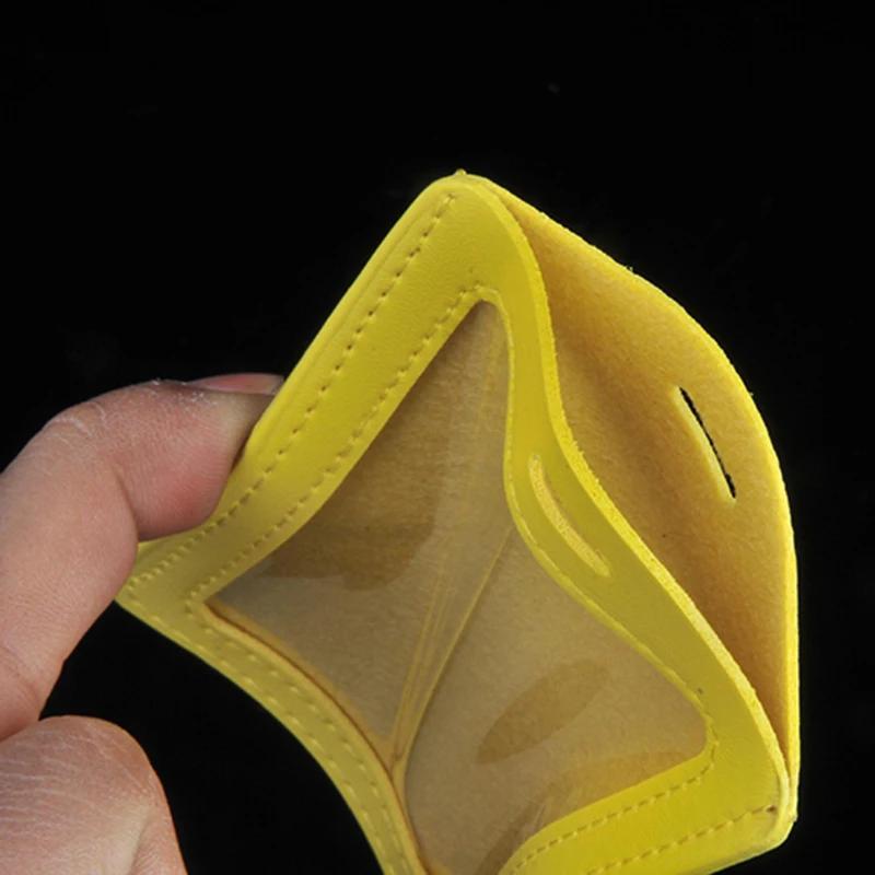 New Candy Color Card Holder Protect Cover Case Business Credit Card Work ID Card Badge Holder Office Supplies