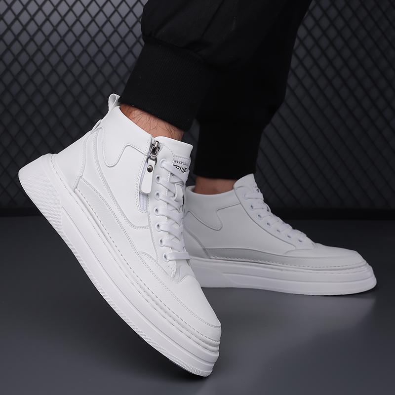 Fashion Winter Hot Selling Men's Workwear Shoes Thick Soles Business Casual Shoes High-end Quality Men's Genuine Leather Formal Shoes
