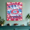 Bayern Munich Customize Your Name Diamond Painting Round Diamond Diy Frameless Holiday Artwork Suitable For Home Office Wall Decoration