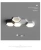 Modern Geometric Ceiling Light for Living Room, Study, or Bedroom – Minimalist and Romantic Design