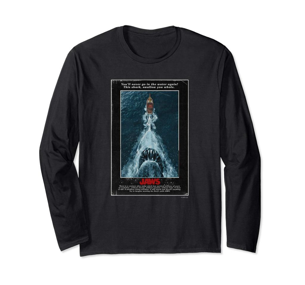 Jaws POSTER (RETRO) Long Sleeve T-Shirt