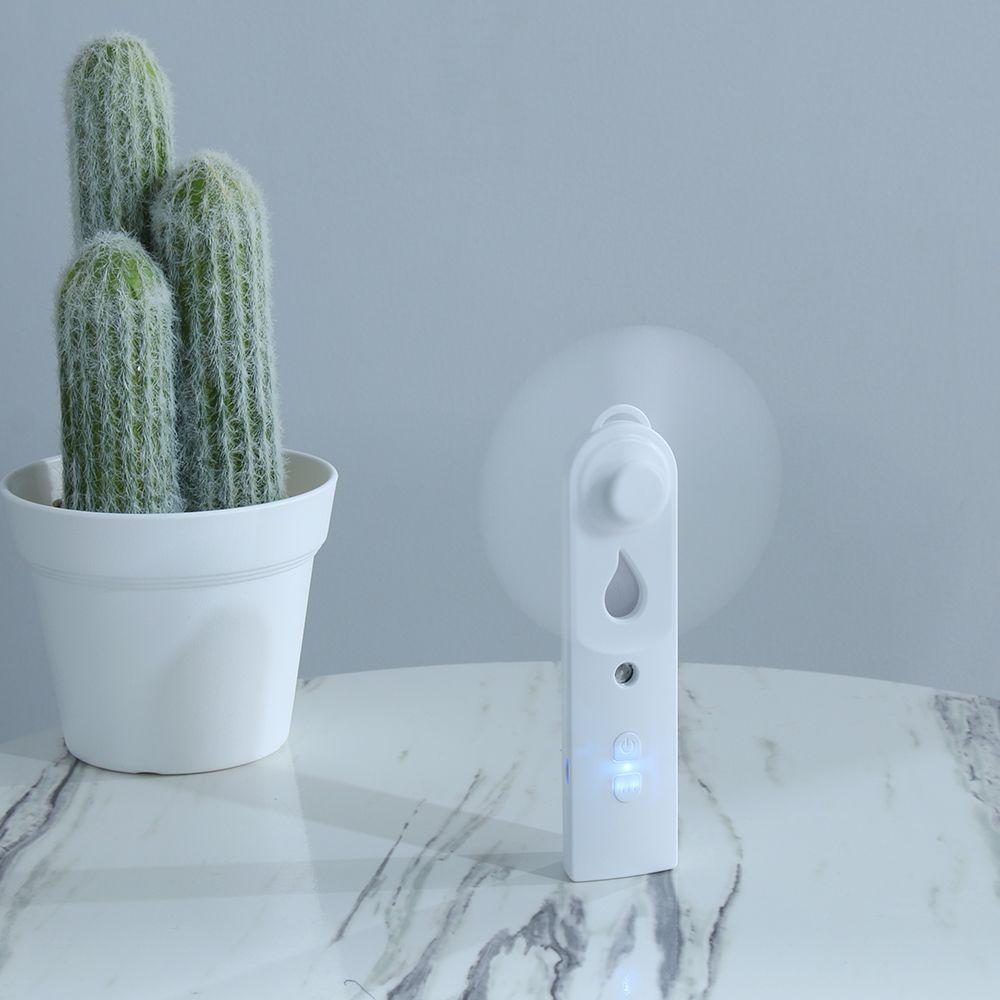 Modes Silent Water Replenishing Instrument Mini Fan Air Humidificador Handheld Misting Spray Fan