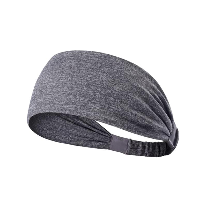 1 PC Nonslip Elastic Folds Yoga Hair Bands Fashion Wide Sports  Summer Stretch SweatBand Headband Running Accessories