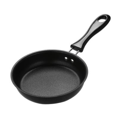 (nikita) Mini sartén antiadherente para freír, tortilla de huevo, panqueque, utensilios de cocina, color negro, 1 Uds.