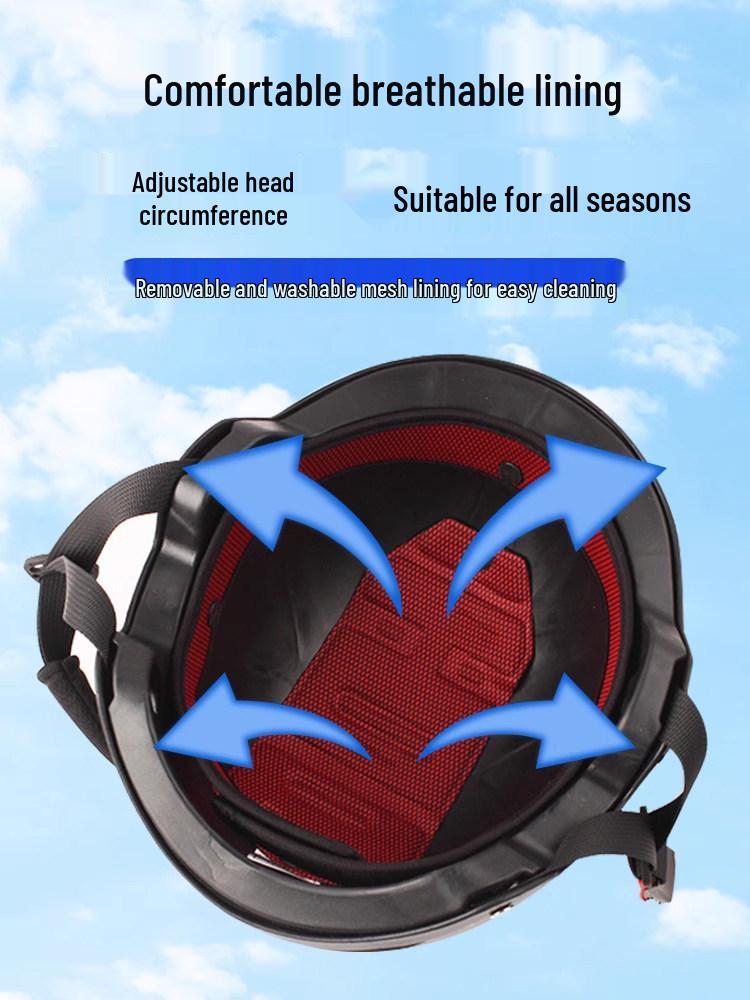 Universal 3C Certified Electric Bicycle Helmet with Sun Visor for Adults & Children - All-Season Safety Helmet for Men, Women & Scooter Riders
