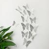 12Pcs 3D Hollow Colorful Butterfly Wall Stickers For Wedding Decoration Bedroom Children's Room Wall Art Kids Room Living Room