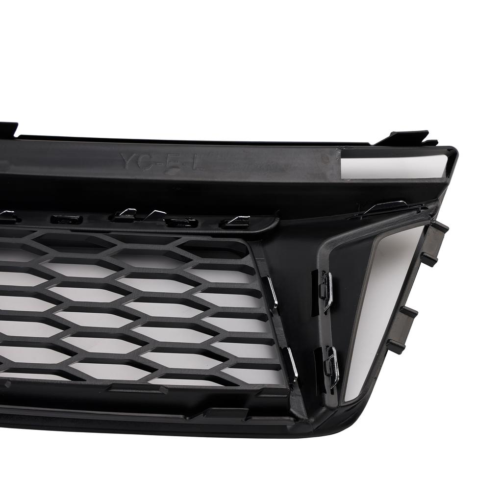 2PCS Fog Light Cover Grille Grill Fit A4 B9 S-Line S4 2016-2018
