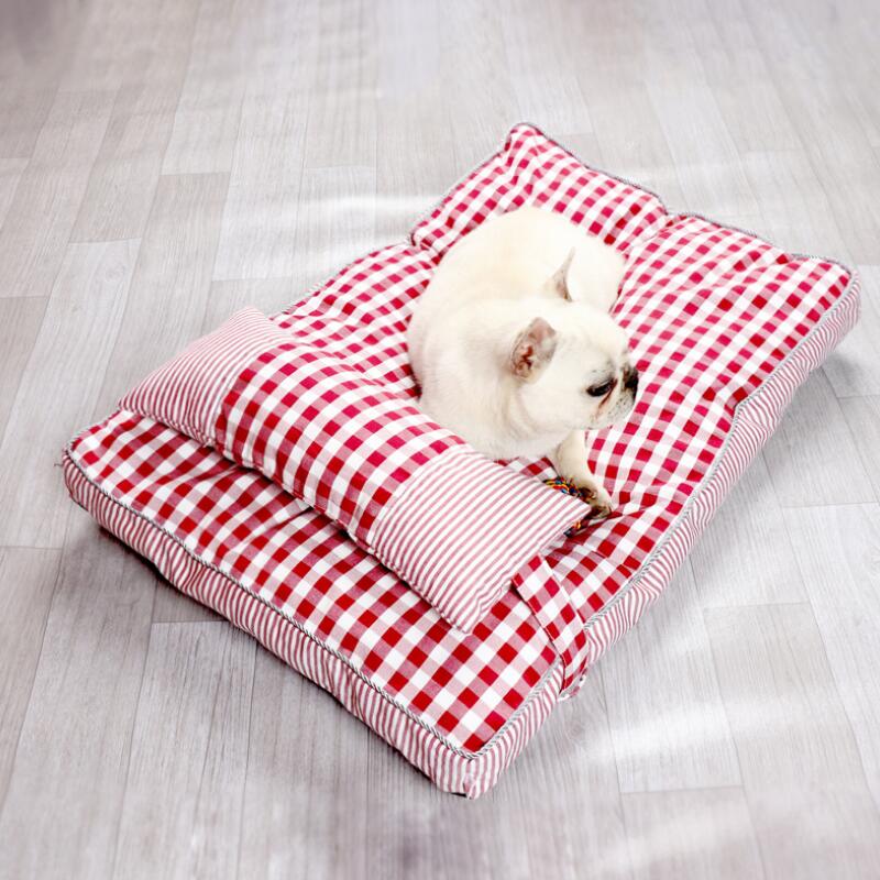 Pet Dog Bed Soft Lounger Pet Bed House for Dogs Cats Cozy Sleeping Sofa Warm Puppy Kennel Mat Cat Mattress Pet Supplies