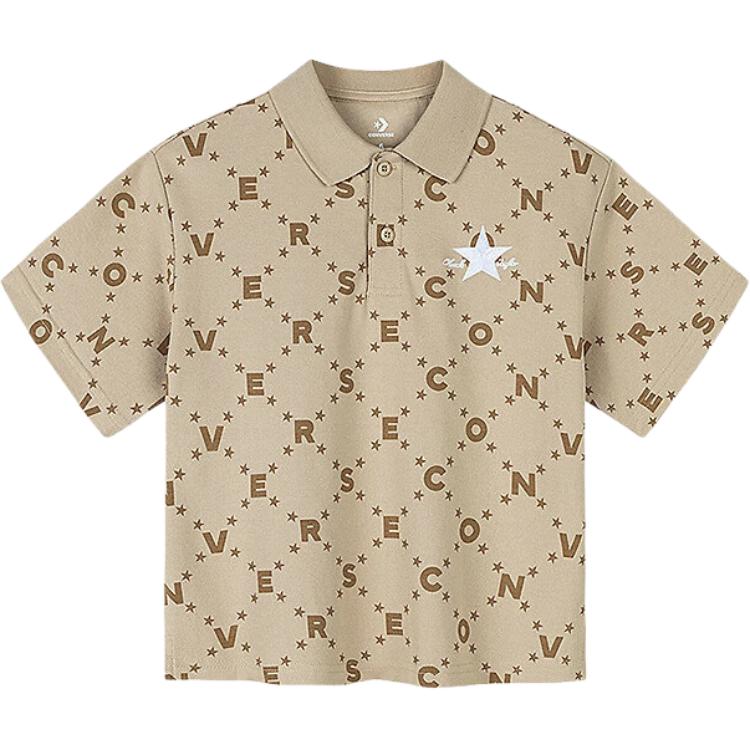 Converse Kids T Shirts Polo Collar Moderate CV2422042GS-003 110/52