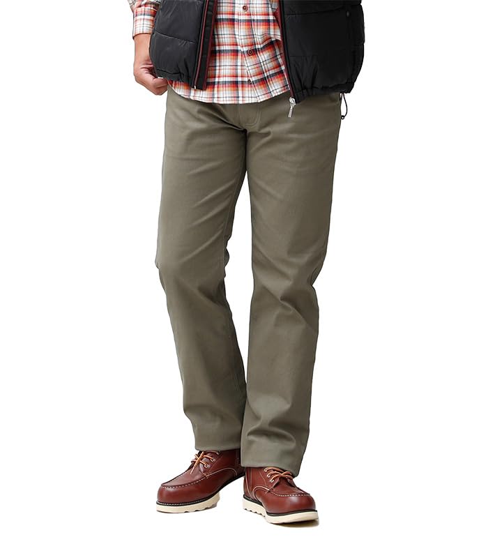 

BELLUNA MEN S STYLE Men s Fleece-Lined Golf Pants, Stretch, Comme le Vin Homme, Size M, Khaki, Length 65cm, B446154-017