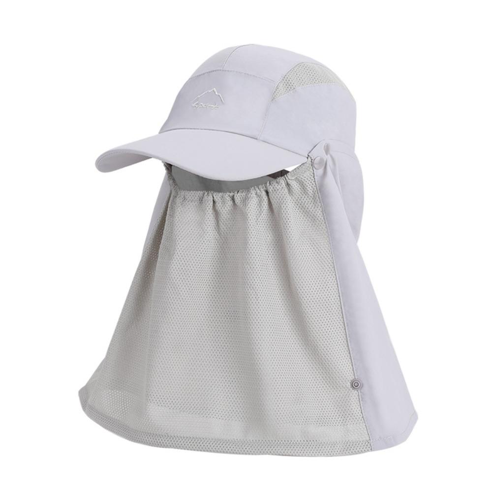 Protection Face Neck Fishing Sun Hat Breathable Fisherman Cap Portable Sunshade Hat  Summer