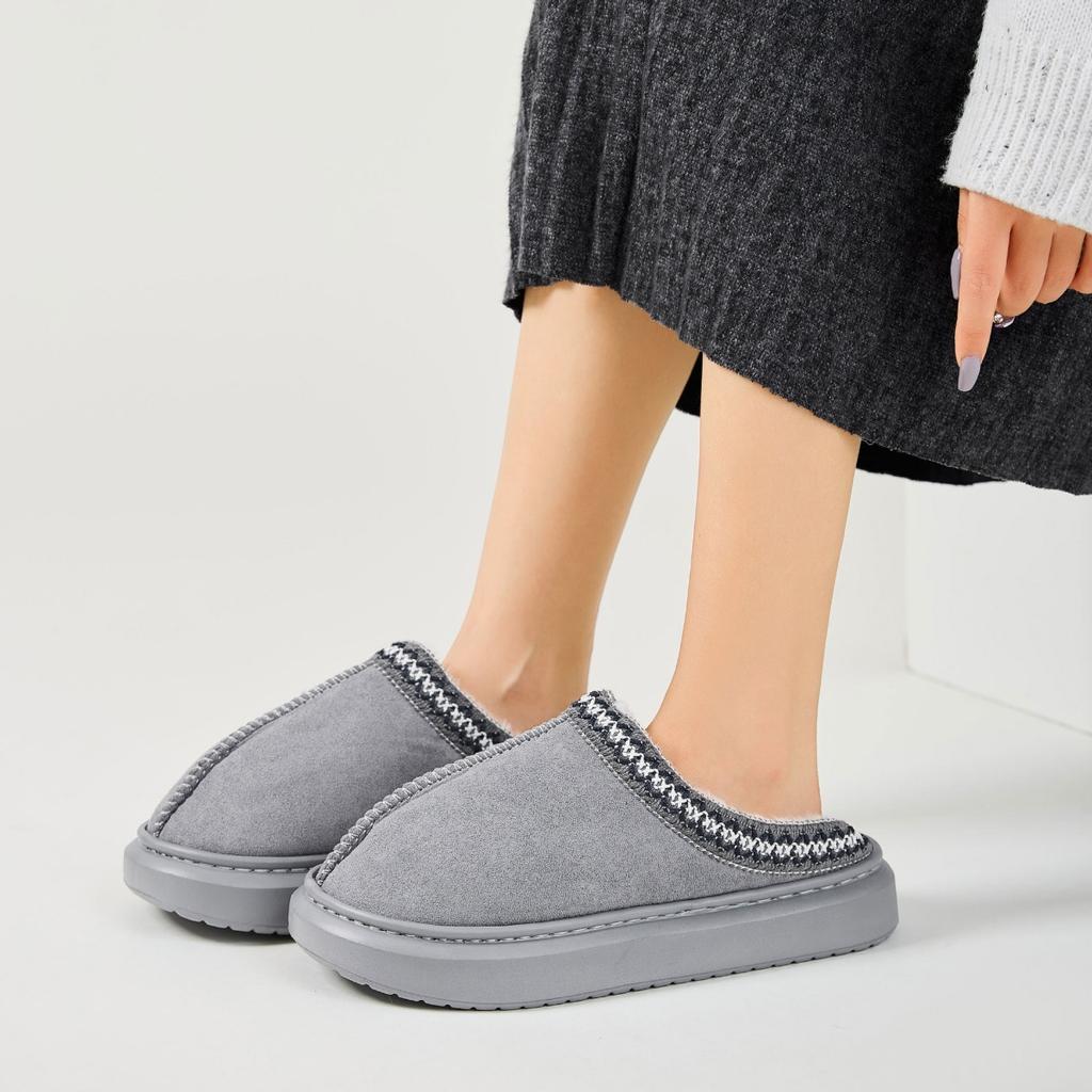Plus Size, Couple Slippers, Casual Slippers, Comfortable, Plush Slippers, Warm Slippers, Indoor Slippers, Non Slip Slippers, Lightweight, Snow Boots