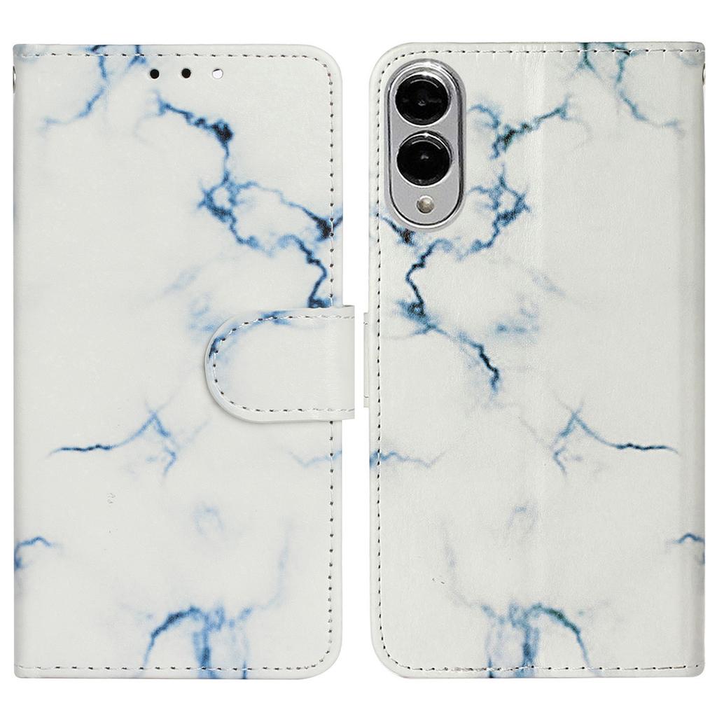 For Samsung Galaxy S25 Edge Case Pattern PU Leather Flip Phone Cover