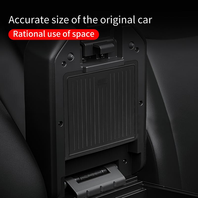 For 2024-2026 Toyota Tacoma Armrest Box Privacy Storage Tray Interior Decoration Upgrade and Modification Accessories