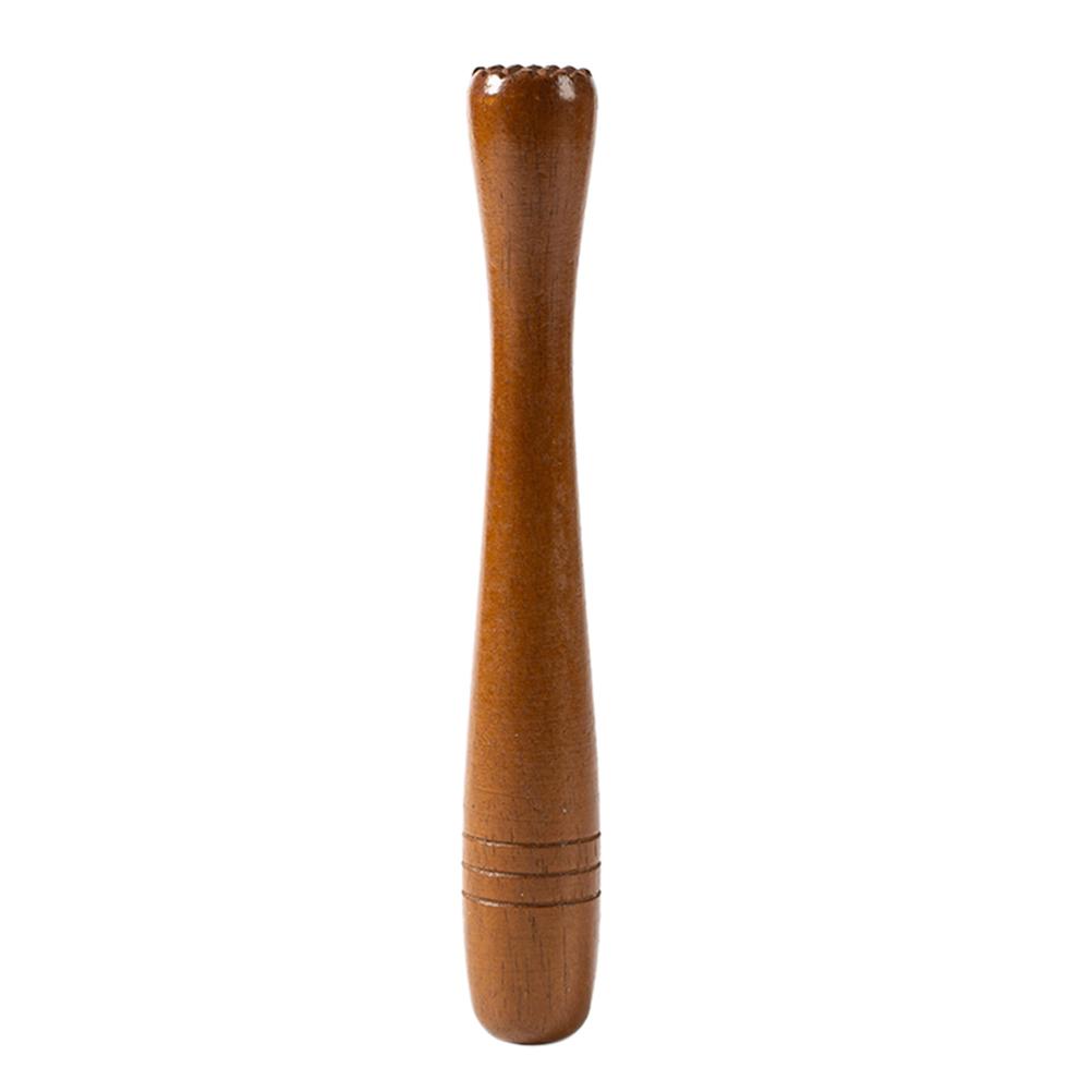 Blender Pound Wood Ice Crusher Wooden Cocktail Muddler Grinding Stick Food Masher Garlic Rod Crushed Bar Brown Rods коричневый