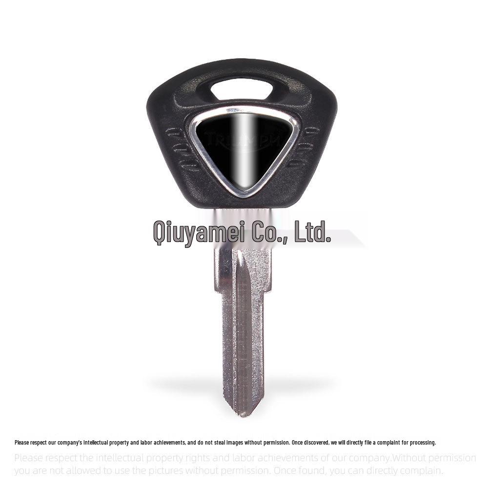 Triumph Key Blank for Frog Prince, Rocket, Tiger 800, 675, 1050, and T100 Models.