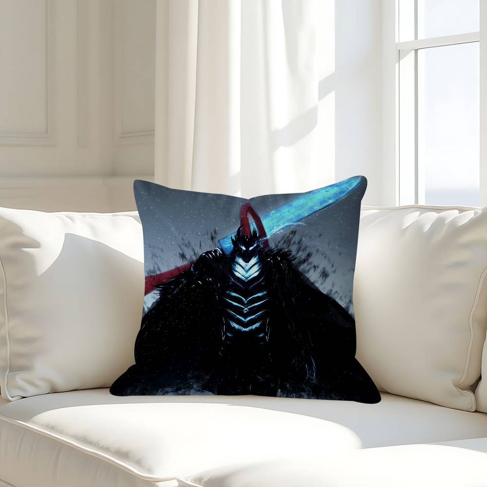 Tecknad Solo L-Leveling Kuddfodral Avtagbart Tvättbart Kuddfodral – Mjukt Linne för Alla Årstider