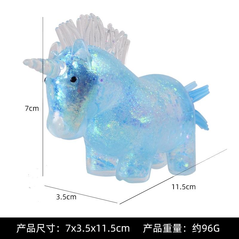 Unicorn Squishy Squeeze Toys Stress Balls for Kids Christmas Stocking Stuffers Birthday Valentines Day Prizes Party Favor Gifts