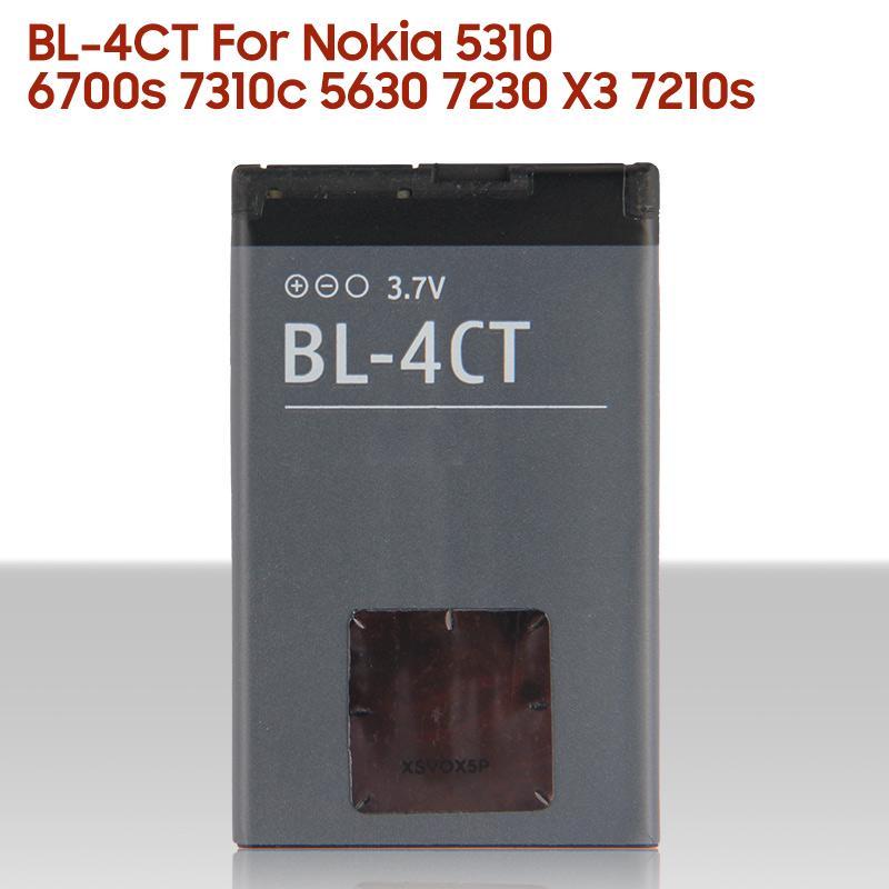 Batterie Nokia BL-4CT 860mAh 3.7V - Compatible Avec Nokia 5310, 6700S, X3, 7230, 2720, Etc.