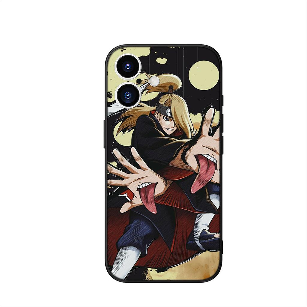 Itachi Uchiha Deidara Narutos Akatsuki Phone Case for Apple iPhone 16 15 14 Plus 13 12 Mini 17 Pro Max + 16E Air 16+ ProMax